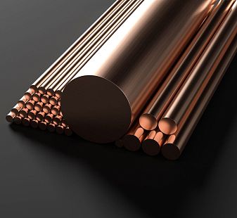 Пруток бронзовый БрА9Ж3Л (БрАЖ9-4) d 40 мм - d 70 мм м/о